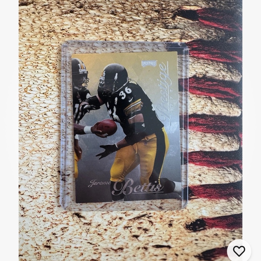 1998 Playoff Prestige - #17 Jerome Bettis With The Pittsburgh Steelers Near Mint